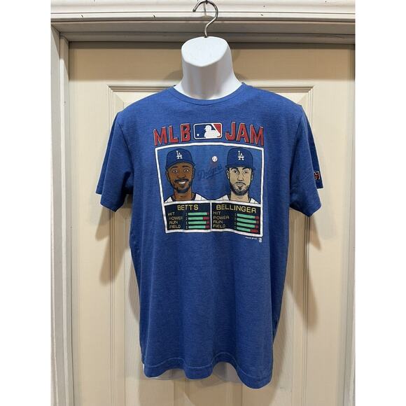 Homage MLB Jam MLB Jam Dodgers Mookie Betts And Cody Bellinger Size M - Picture 1 of 7